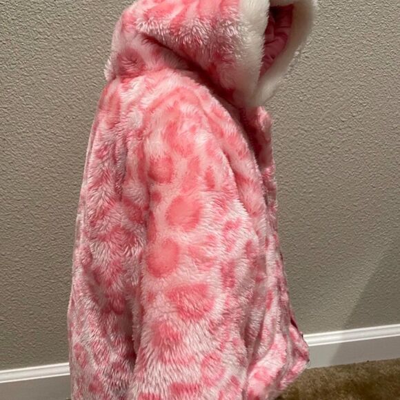 Nickelodeon Dora Puffer Fur Jacket Size 3T - Picture 6 of 8